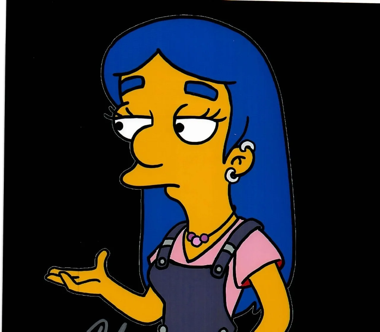 Carice Van Houten — Carice Van Houten The Simpsons Annika Van Houten Signed 8 x 10 Photo TTM COA, изображение 3