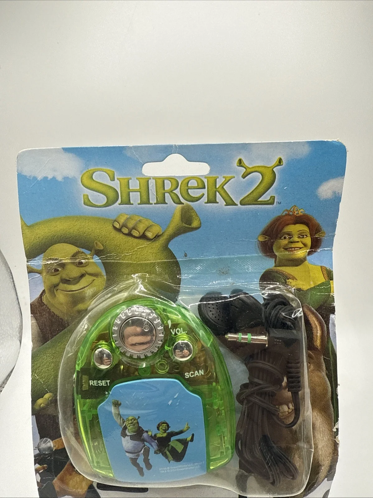 Shrek 2 Mini Radio - Collectable Dreamworks 2004 - Unopened - Wear To Packaging, image 2