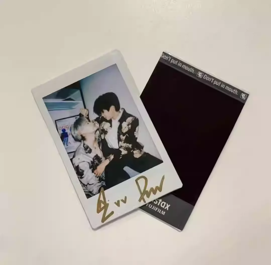 BOUNPREM AUTOGRAPHED POLAROID BL GMMTV BETWEEN US COLLECTIBLE CARDS FOR FANS D05, изображение 3