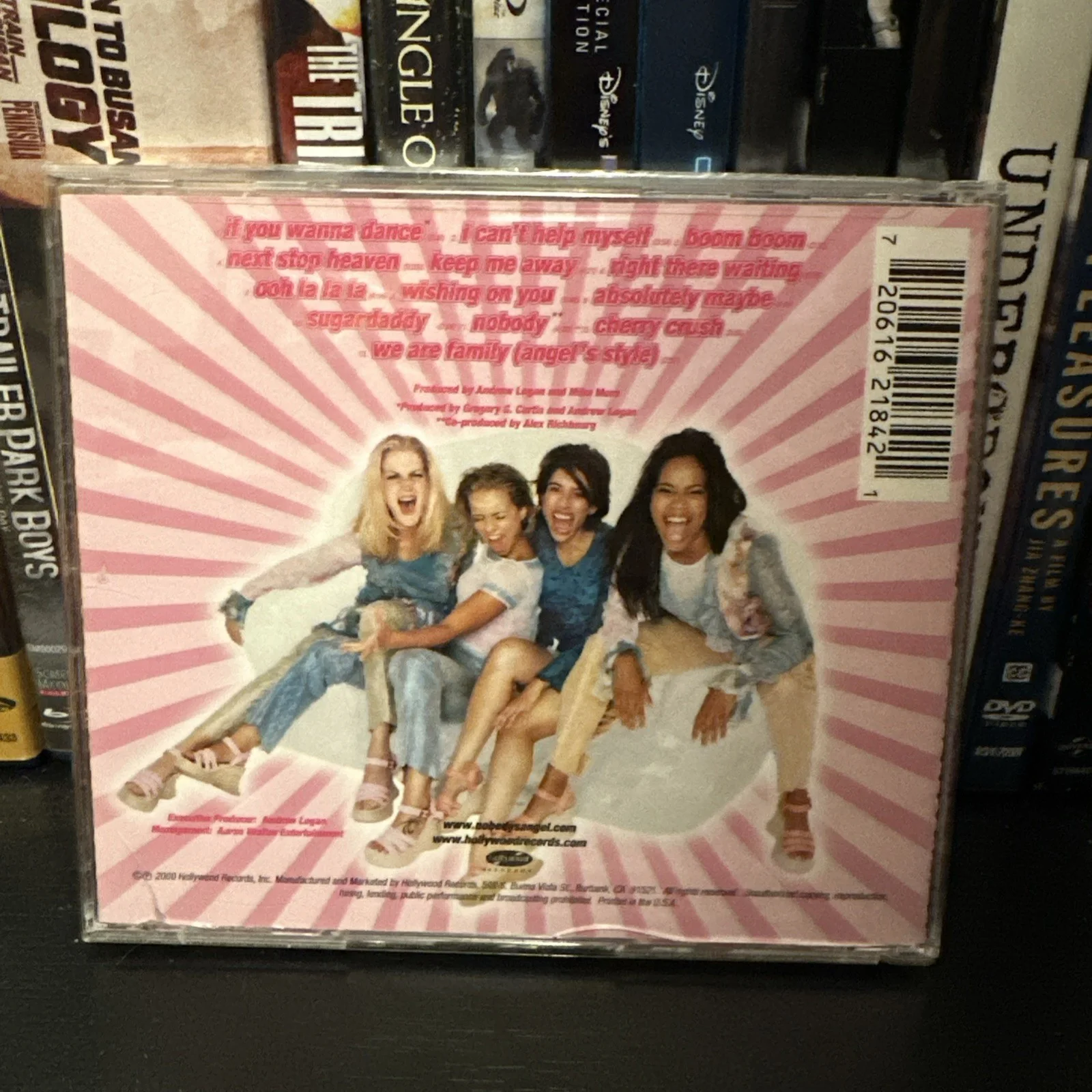 Nobody’s Angel (CD, 2000) Self-Titled Autographed Signed, image 2