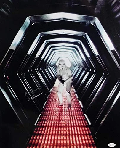 Chris Bunn — Chris Bunn Autographed Hallway 16x20 Photo w/ Stormtrooper - JSA Auth *Silver, изображение 3