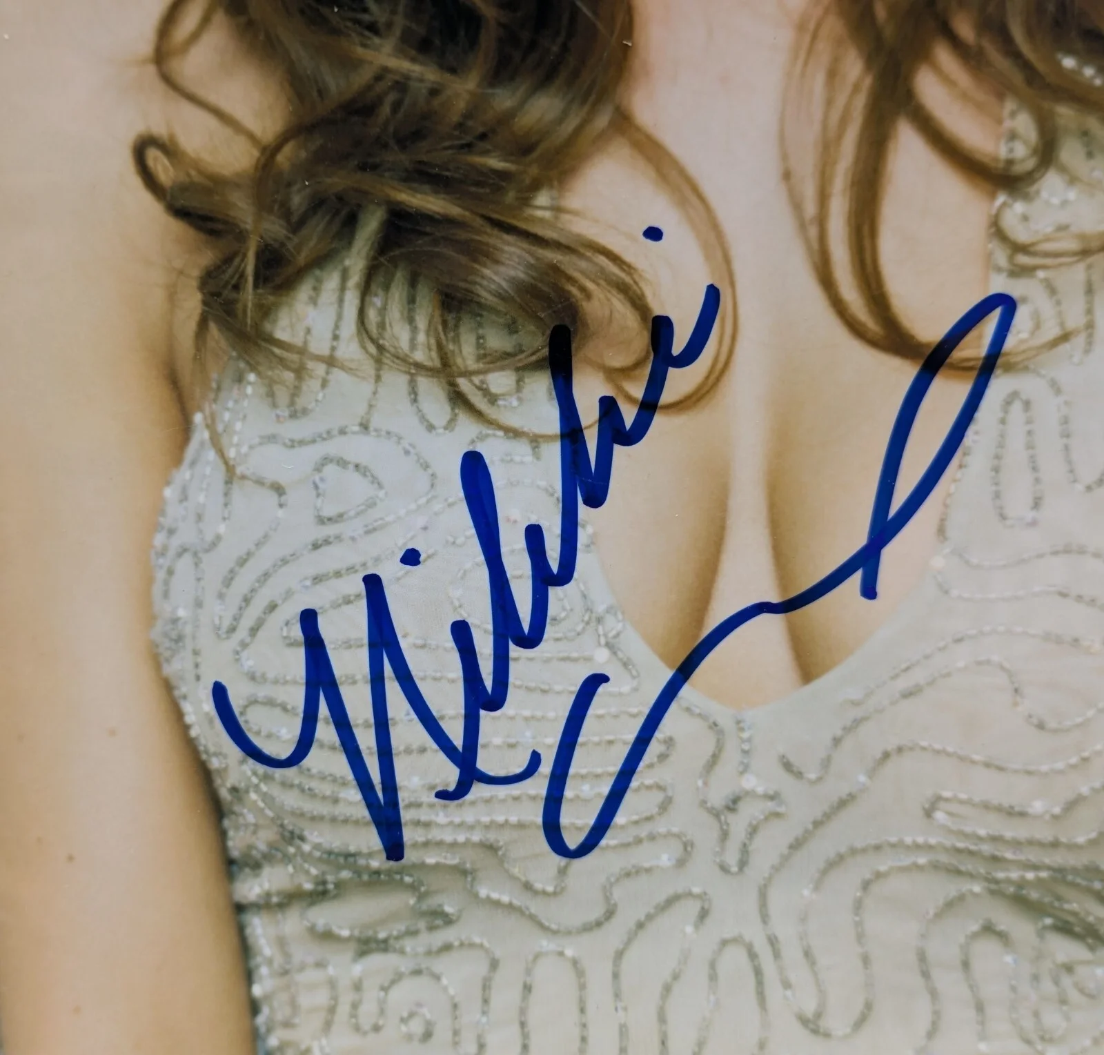 Nikki Cox — Nikki Cox 8x10 Autograph Signed Photo with COA, изображение 2