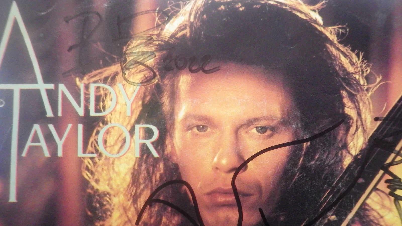 ANDY TAYLOR Signed "Take it Easy" 45 rpm, Steve Jones, Dale Bozio, Flo & Eddie, image 3