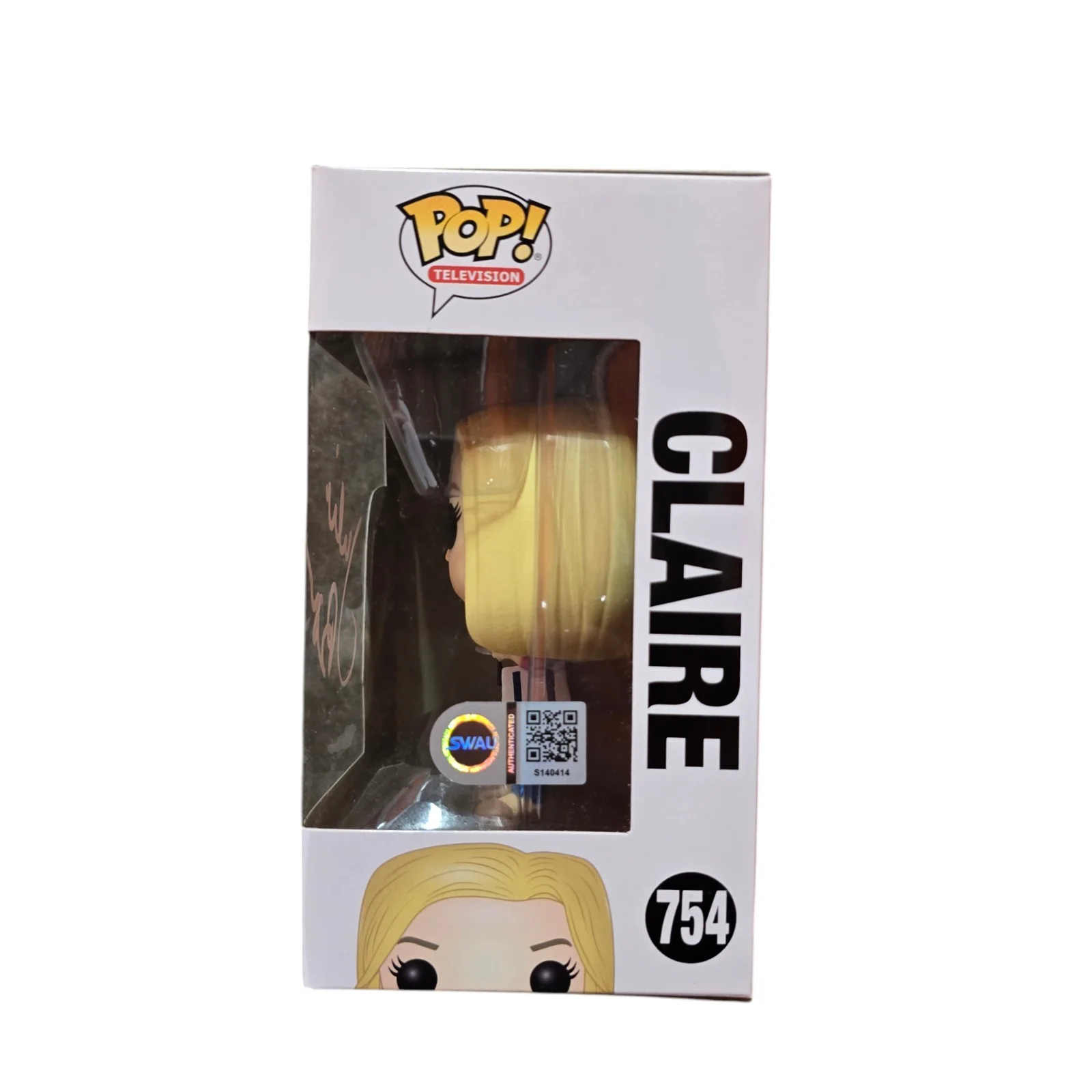 Julie Bowen — Julie Bowen Signed Claire Funko 754 Modern Family SWAU Authenticated RARE, изображение 2