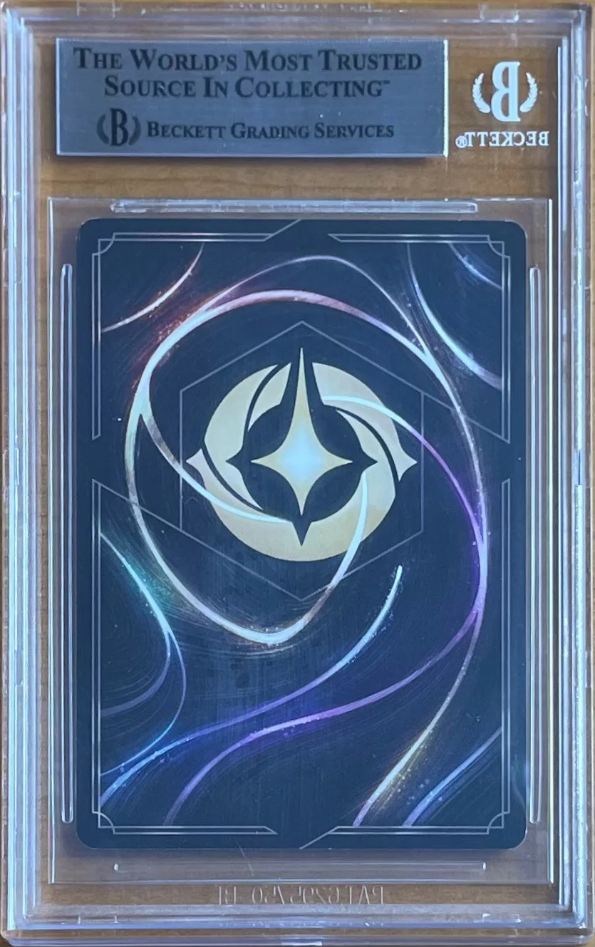 CATE BAUER — CATE BAUER SIGNED 2025 DISNEY LORCANA PERDITA VOICE #27 BAS BGS AUTOGRAPH AUTO, image 2