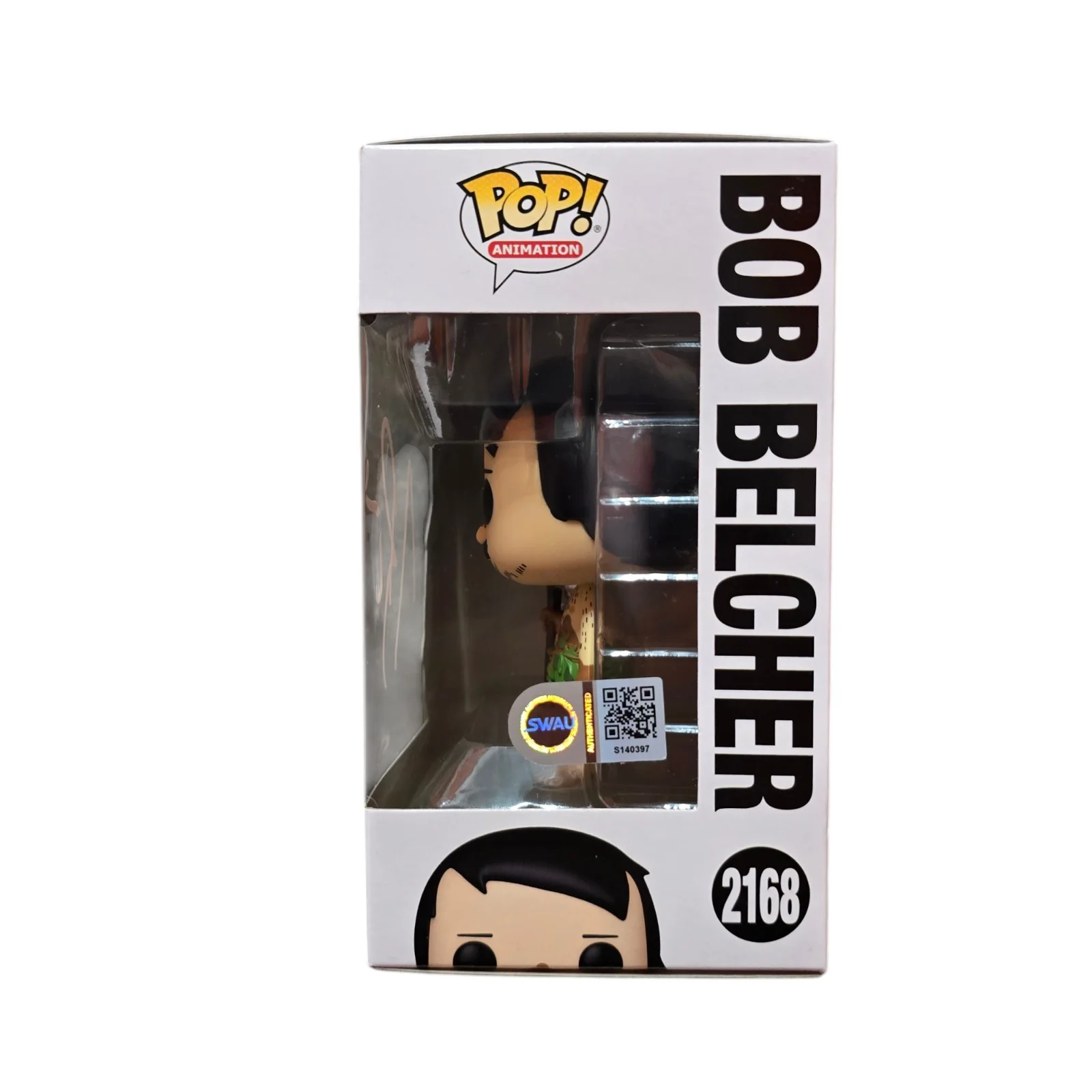 H. Jon Benjamin — H. Jon Benjamin Signed Jimmy Jr Funko 2168 Bobs Burgers SWAU Authenticated RARE, image 2