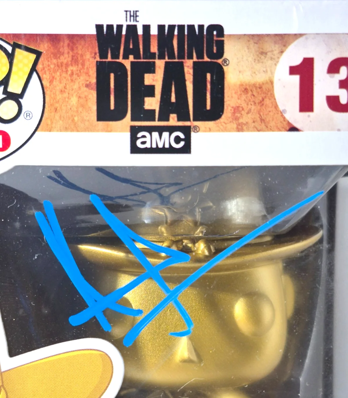 Andrew Lincoln — ANDREW LINCOLN SIGNED THE WALKING DEAD RICK GRIMES FUNKO POP SUPPLY DROP PSA COA, изображение 3