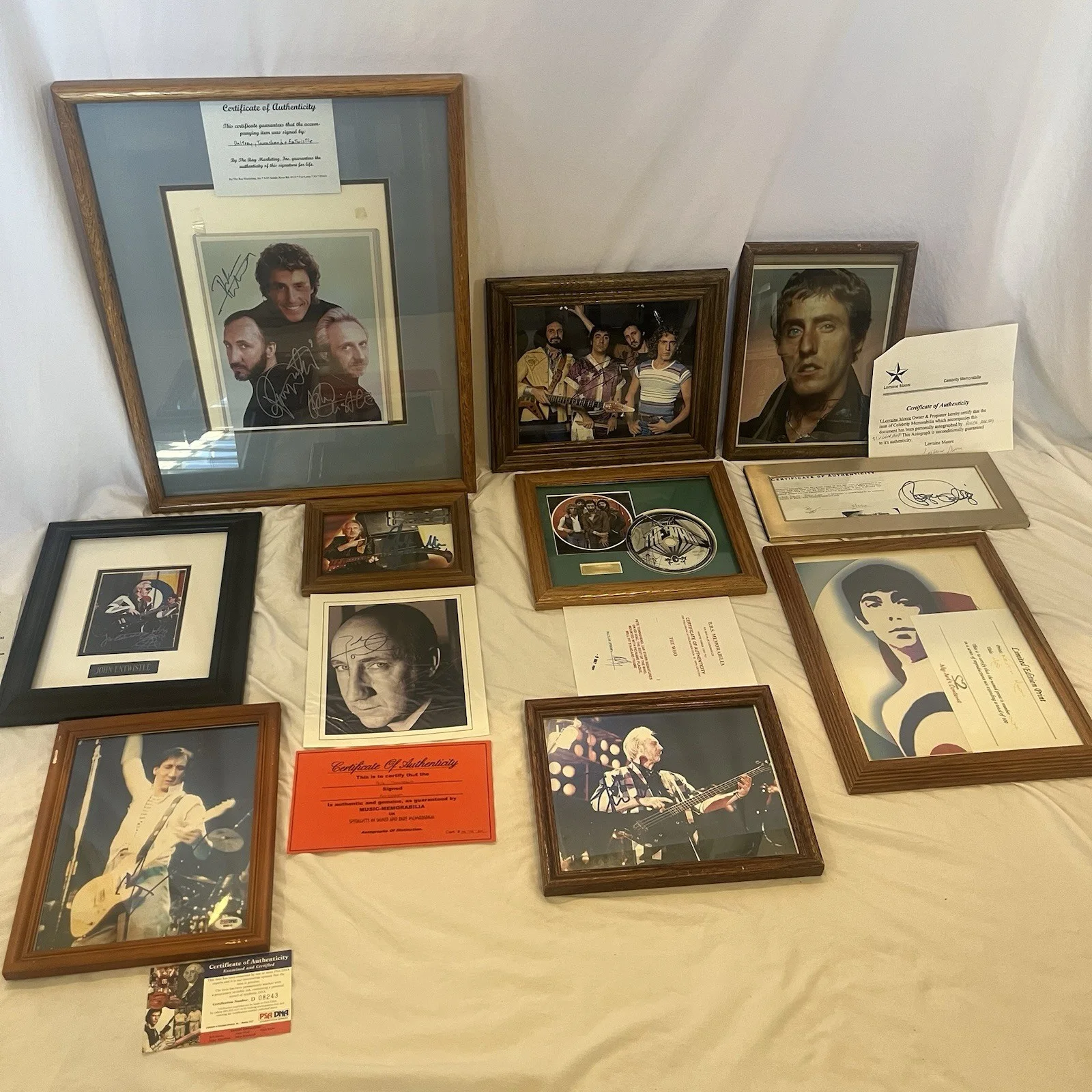 The Who Massive Collection Vinyl Signed Autograph’s CD’s Pictures Memorabilia, изображение 2