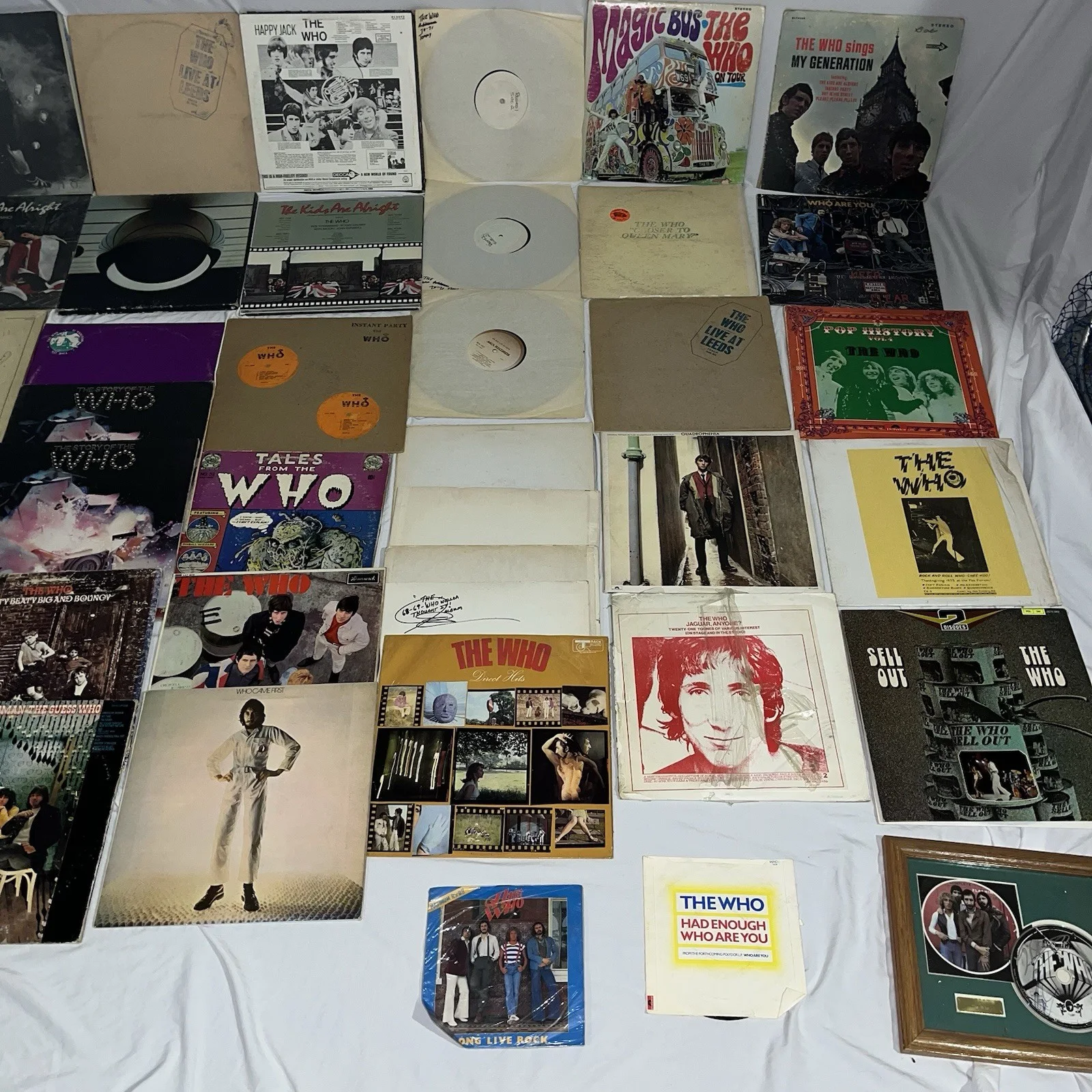 The Who Massive Collection Vinyl Signed Autograph’s CD’s Pictures Memorabilia, изображение 3