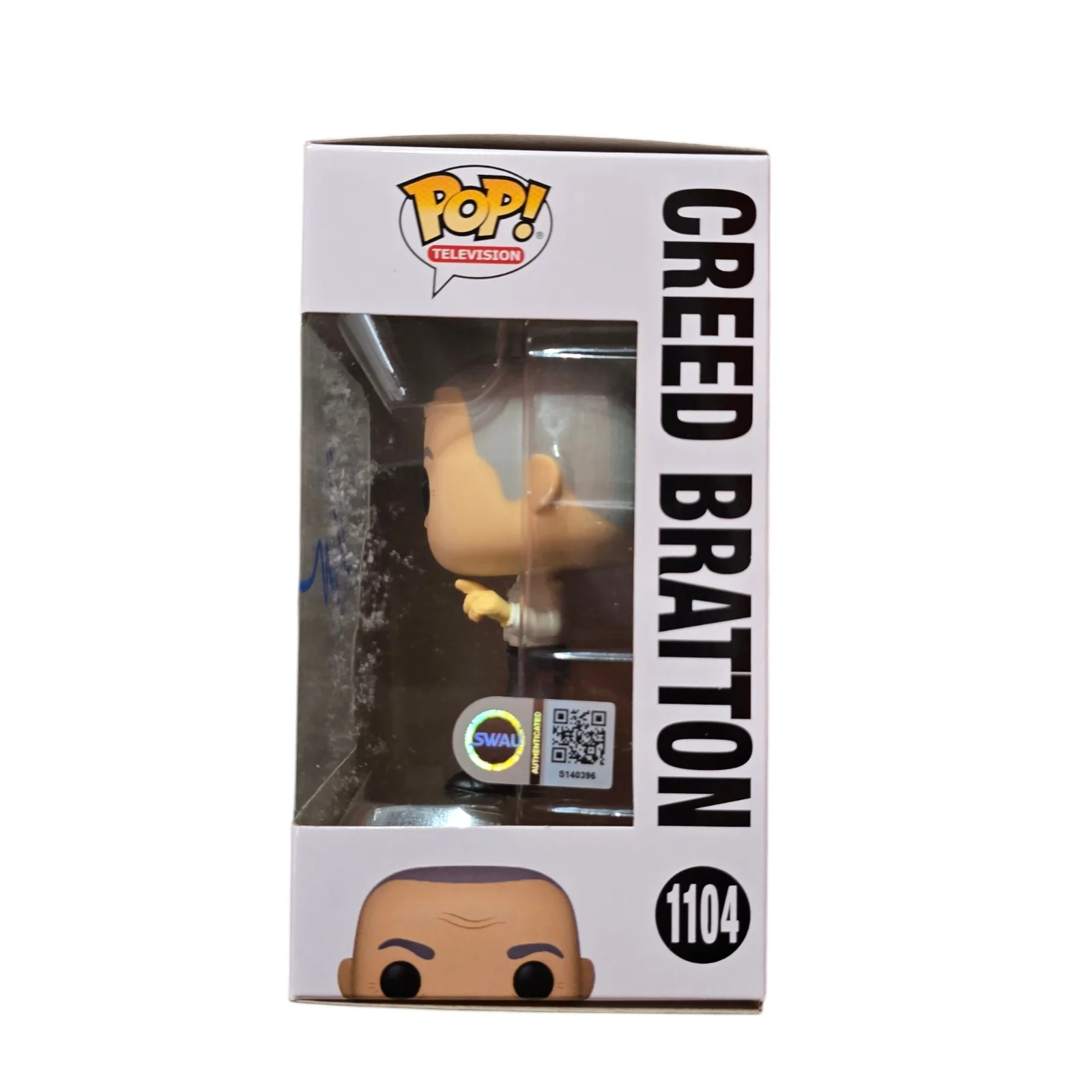 Creed Bratton Signed Funko 1104 The Office SWAU Authenticated RARE, image 2