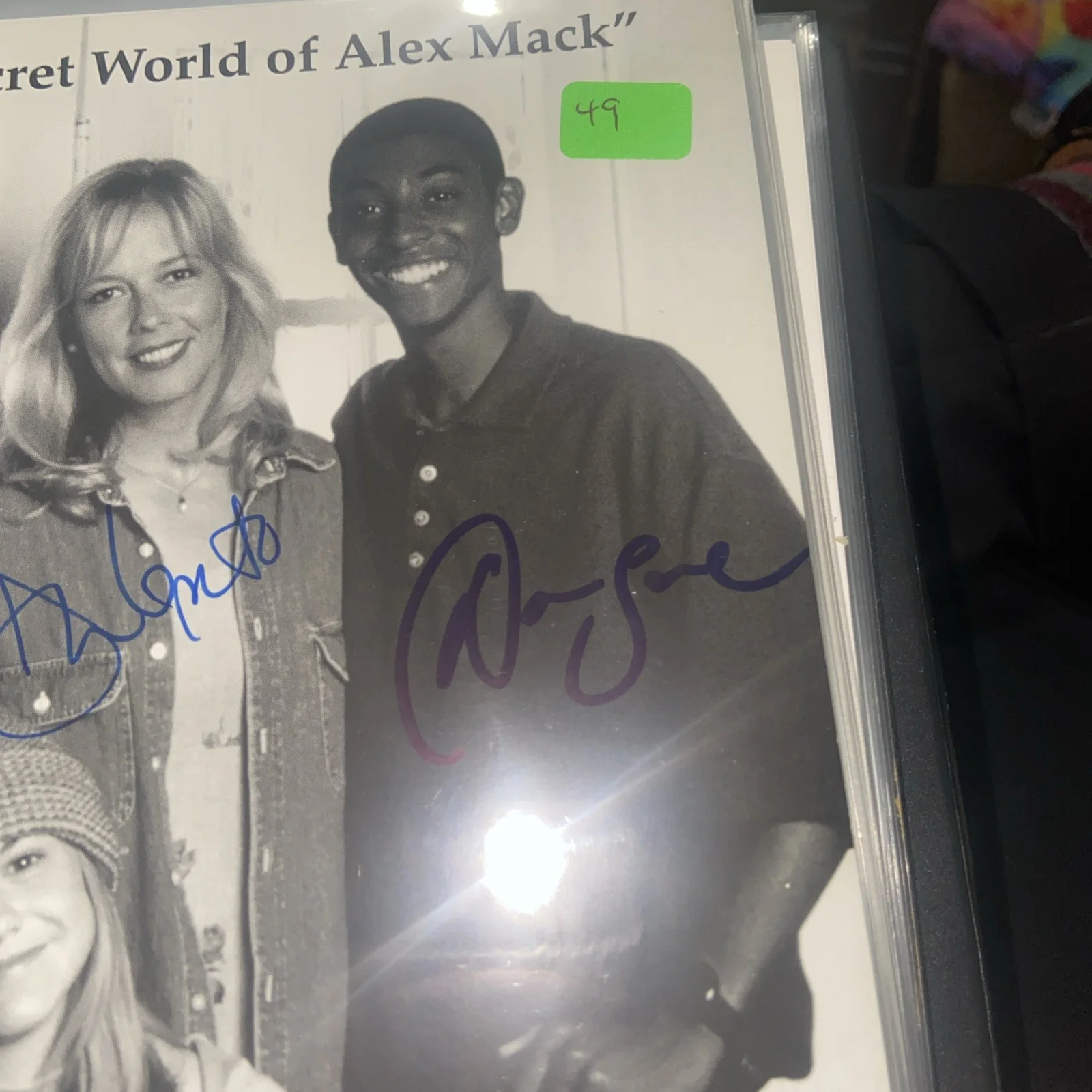 meredith bishop michael blakely darris love dorian lopinto — SECRET LIFE OF ALEX MACK cast signed 8X10 AUTOGRAPH! Bishop Blakely Love Lopinto, изображение 5