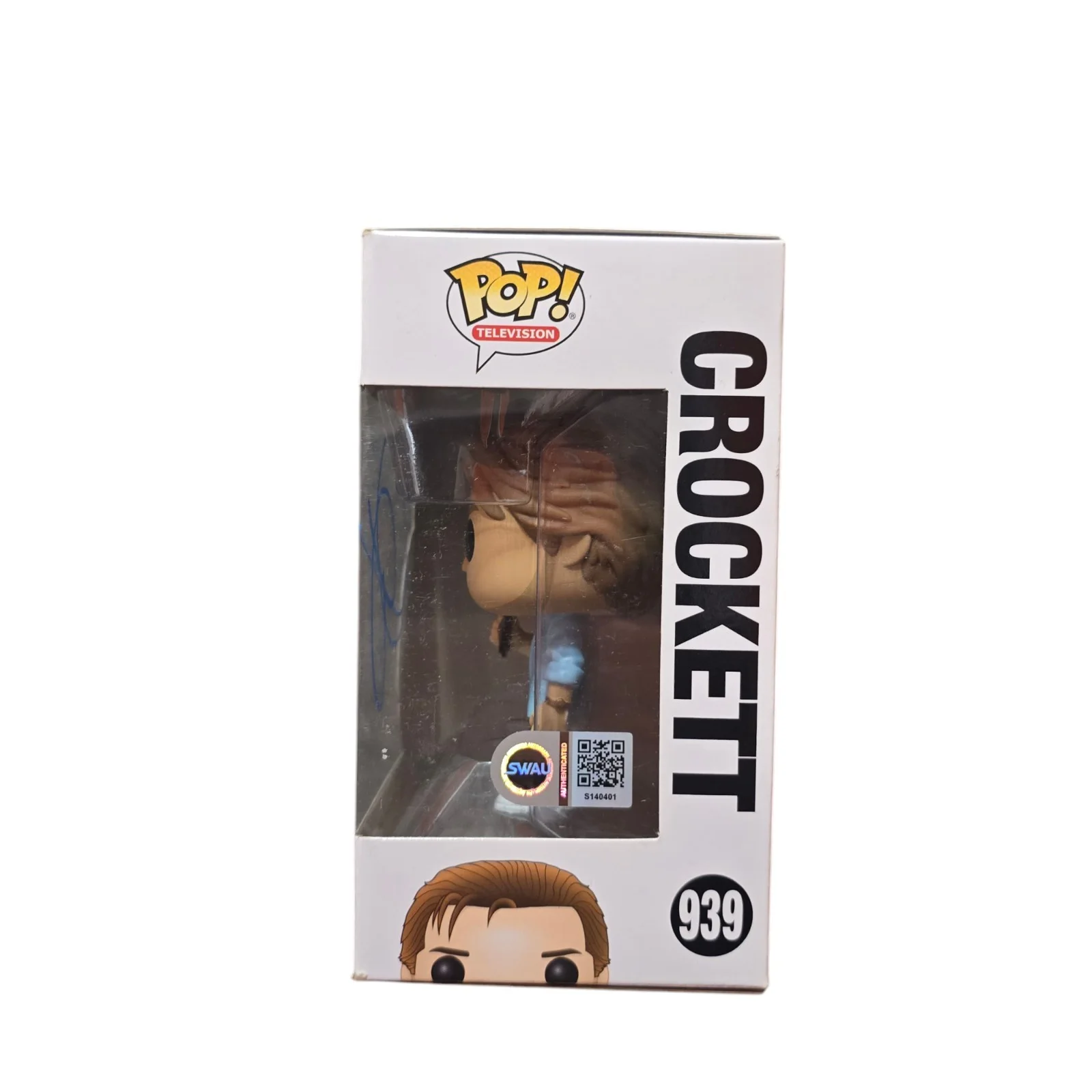 Don Johnson — Don Johnson Signed Crockett Funko 939 Miami Vice SWAU Authenticated RARE, image 2