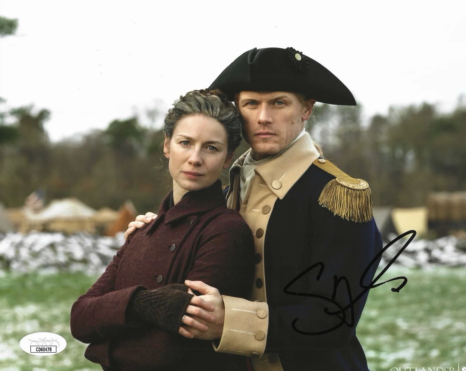 SAM HEUGHAN — SAM HEUGHAN SIGNED 8x10 PHOTO AUTOGRAPHED JAMIE FRASER OUTLANDER w/JSA COA!, изображение 2