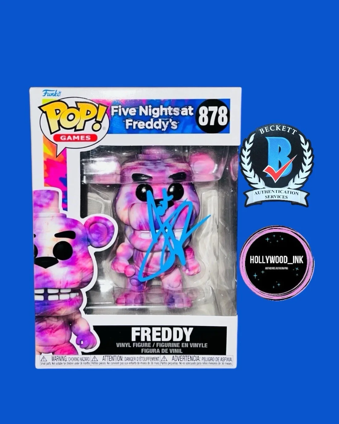 Josh Hutcherson — JOSH HUTCHERSON SIGNED FIVE NIGHTS AT FREDDY’S “FREDDY” FUNKO BECKETT BL75587