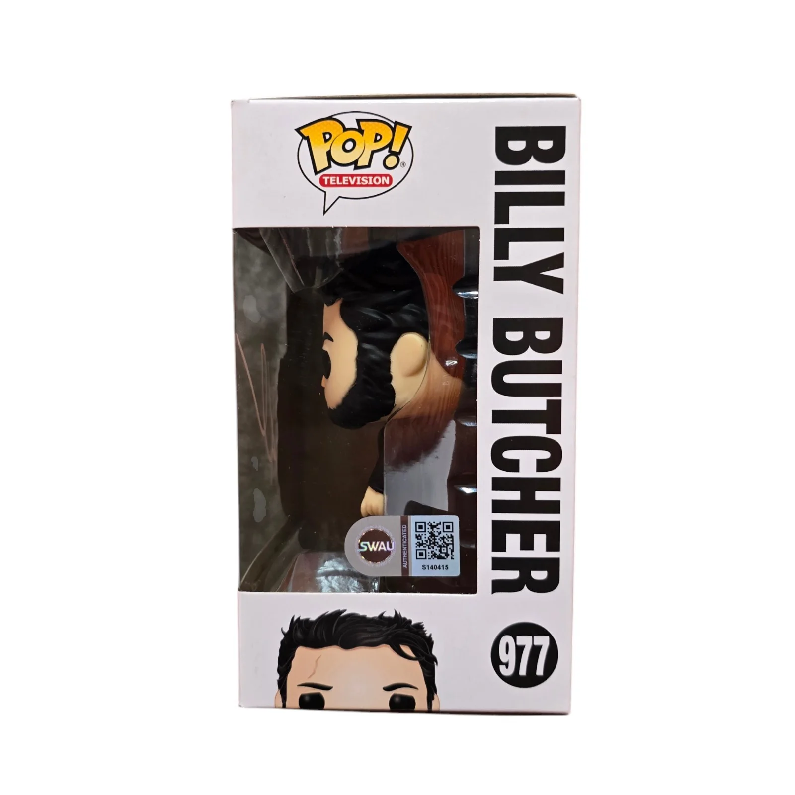 Karl Urban — Karl Urban Signed Billy Butcher Funko 977 The Boys SWAU Authenticated RARE, изображение 2