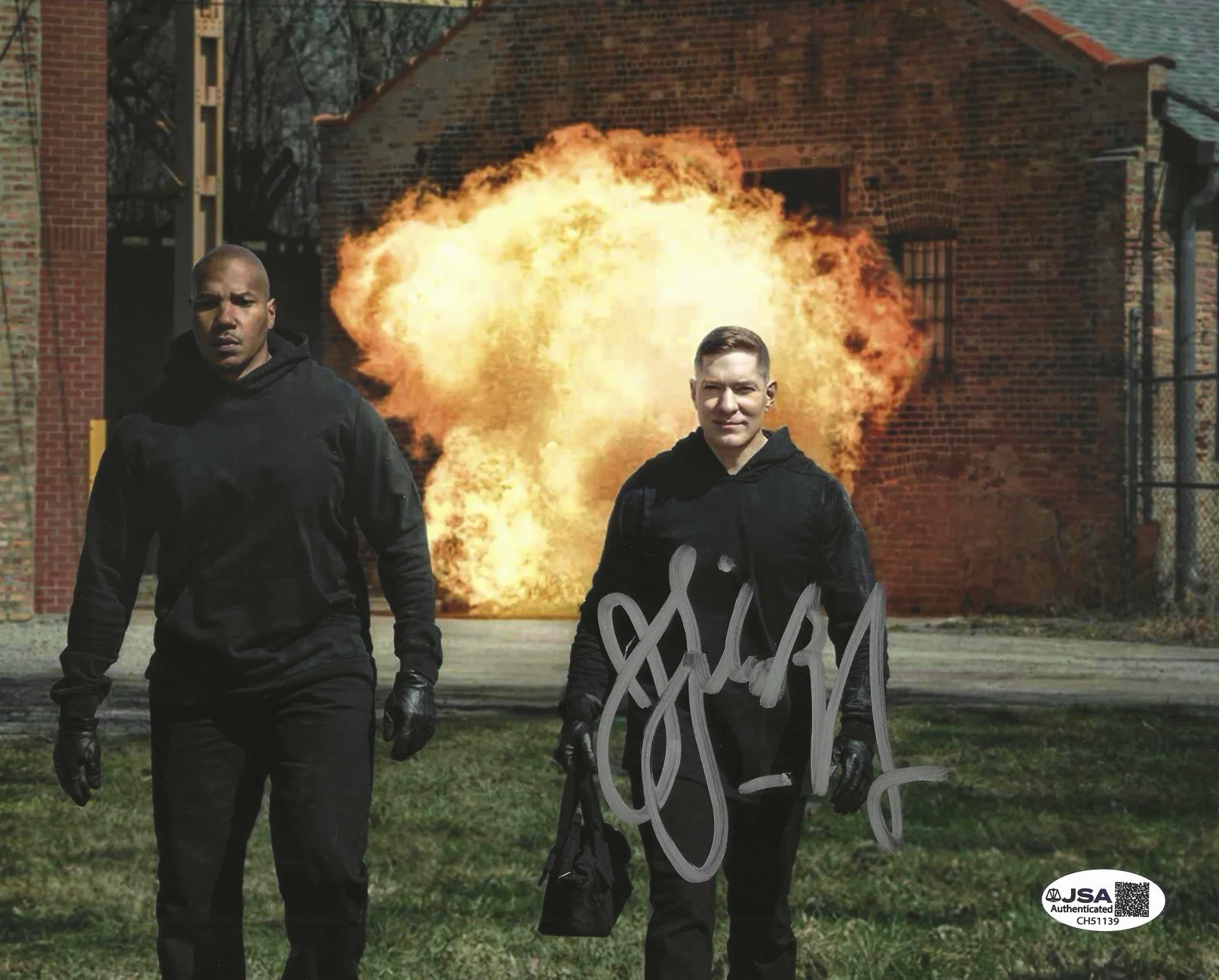 JOSEPH SIKORA — JOSEPH SIKORA SIGNED 8x10 PHOTO POWER BOOK FORCE TOMMY EGAN w/JSA COA!, изображение 2