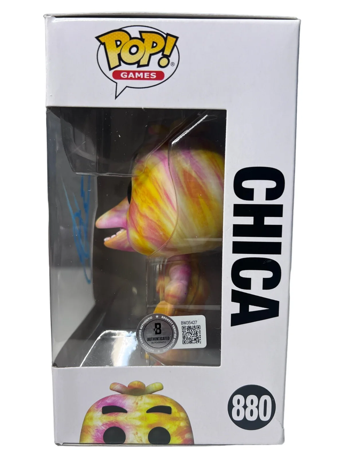 Josh Hutcherson — JOSH HUTCHERSON SIGNED FIVE NIGHTS AT FREDDY’S “CHICA” AUTOGRAPH BECKETT BM35427, image 4