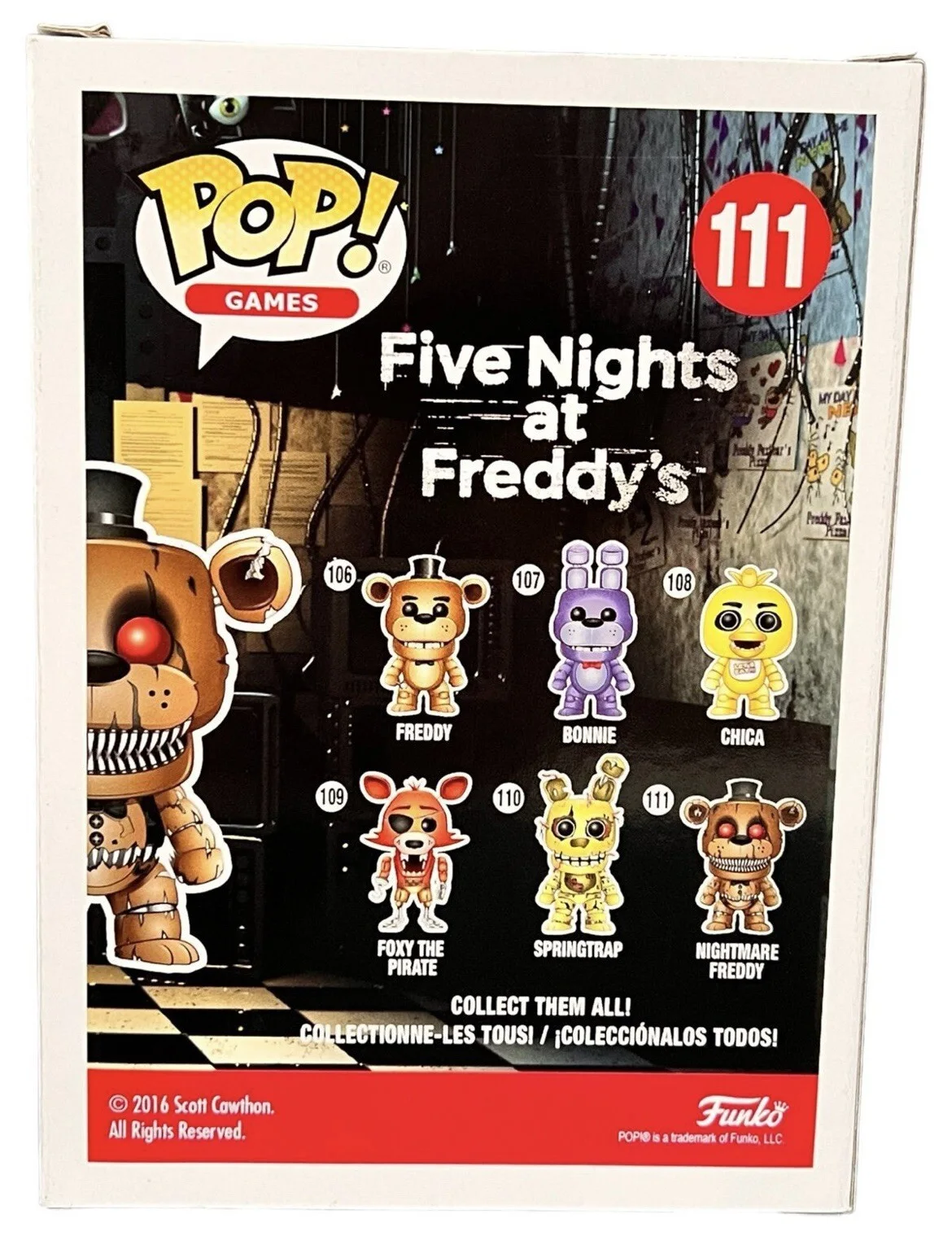 Josh Hutcherson — Josh Hutcherson signed Five Nights at Freddy’s “Nightmare Freddy” Funko w/Proof, изображение 3