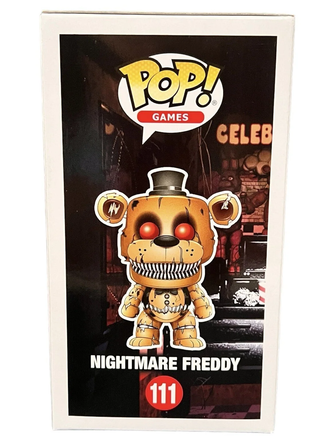 Josh Hutcherson — Josh Hutcherson signed Five Nights at Freddy’s “Nightmare Freddy” Funko w/Proof, изображение 4