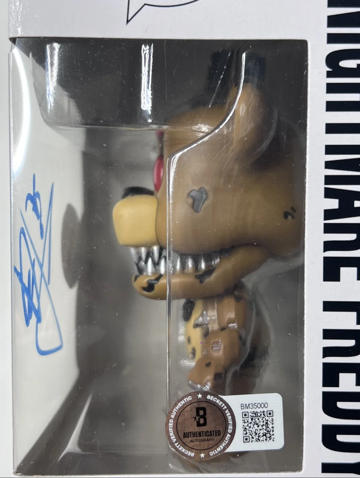 Josh Hutcherson — JOSH HUTCHERSON SIGNED FIVE NIGHTS AT FREDDY’S FUNKO AUTOGRAPH BECKETT + PROOF, изображение 3