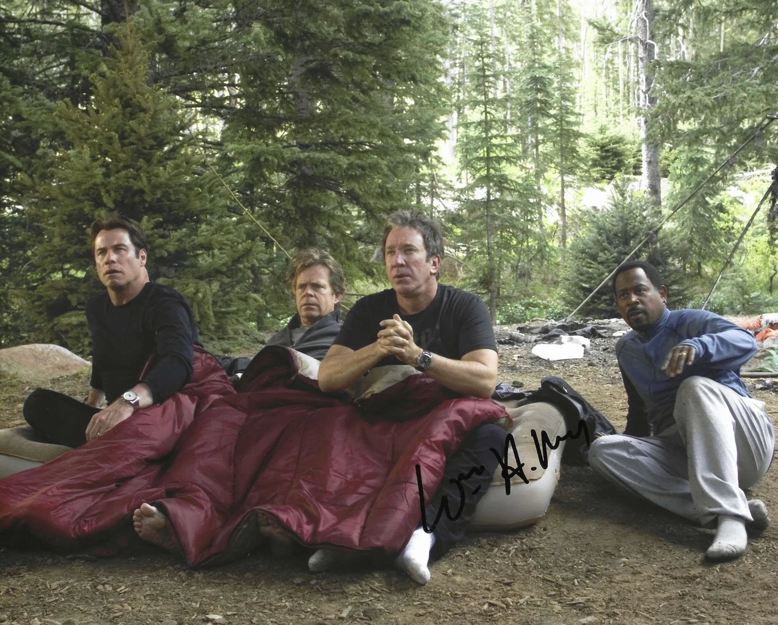 WILLIAM H MACY — WILLIAM H MACY SIGNED 8x10 PHOTO WILD HOGS FRANK GALLAGHER w/EXACT PROOF!, image 2
