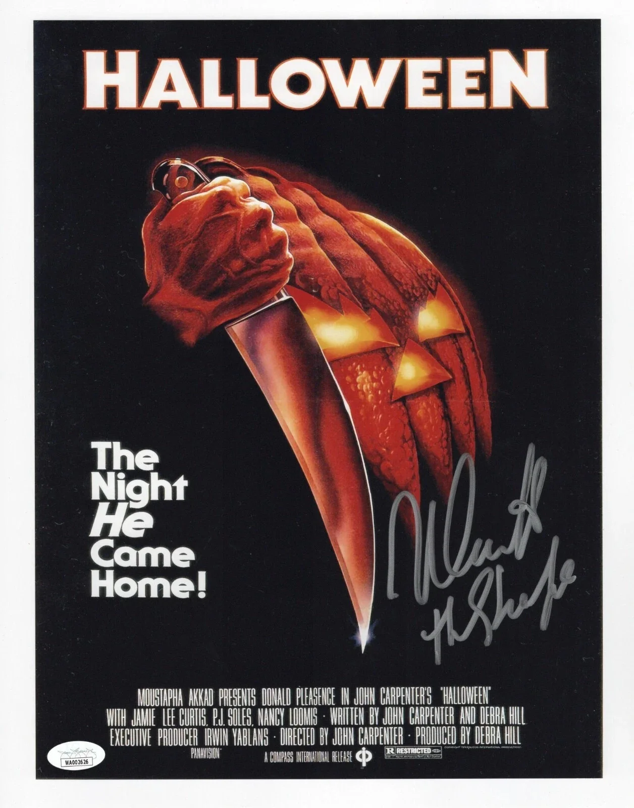 Nick Castle — Nick Castle autographed inscribed 11x14 photo Halloween JSA COA Michael Myers