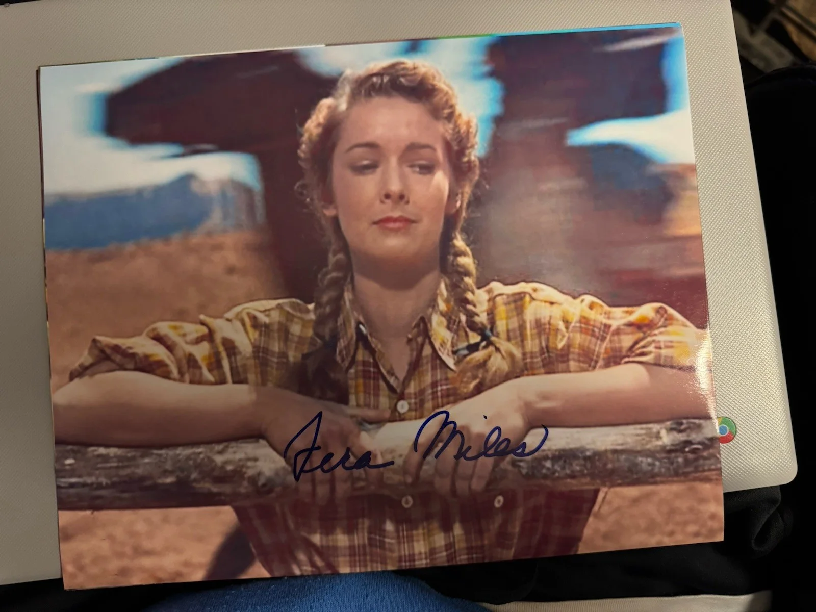 Carol Burnett — Vera Miles signed 8x10 photo autographed Psycho