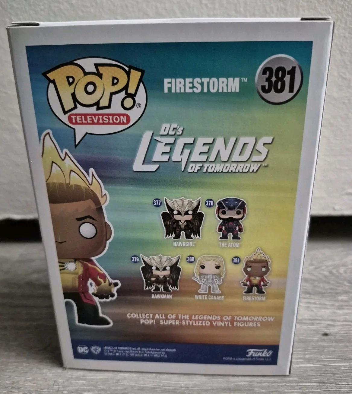 Franz Drameh Signed Funko Pop PROOF Legends Of Tomorrow Firestorm, изображение 4