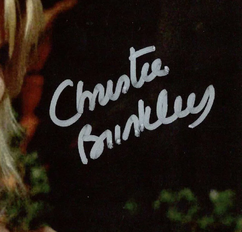 CHRISTIE BRINKLEY SIGNED AUTOGRAPHED 11x14 PHOTO VACATION RARE BECKETT BAS, image 2