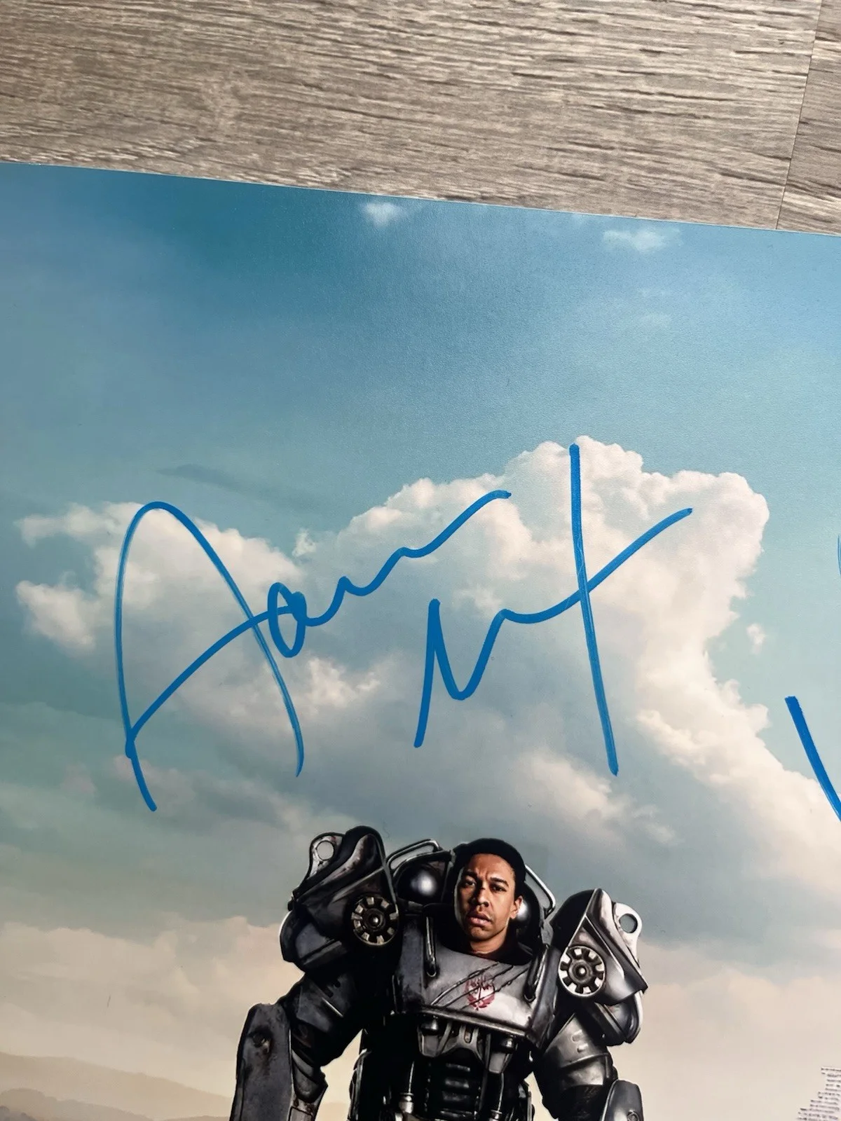 Walton Goggins — Walton Goggins Aaron Moten Signed Fallout 11x14 Photo Beckett COA Ghoul Maximus, изображение 4