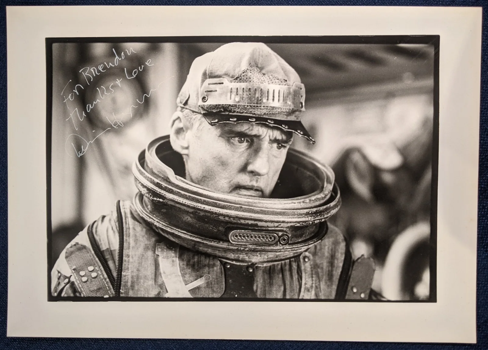 Dennis Hopper — Dennis Hopper Signed Autographed B&W Original Cast Photo Space Truckers