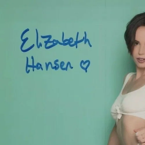 Elizabeth Hansen — Super sexy glamour model Elizabeth Hansen- signed 8x10 Photo w/COA, image 2