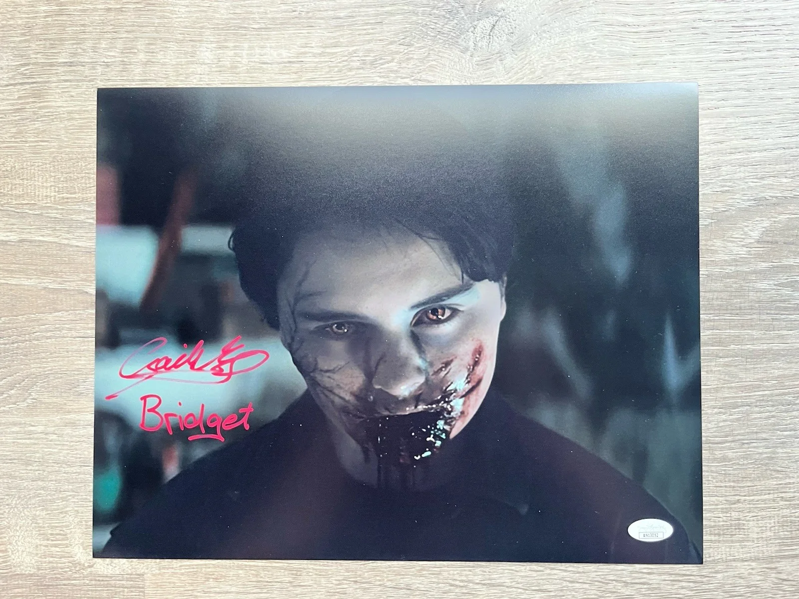 Gabrielle Echols — Gabrielle Echols Signed Evil Dead Rise 11x14 Photo JSA COA Horror Auto, image 2