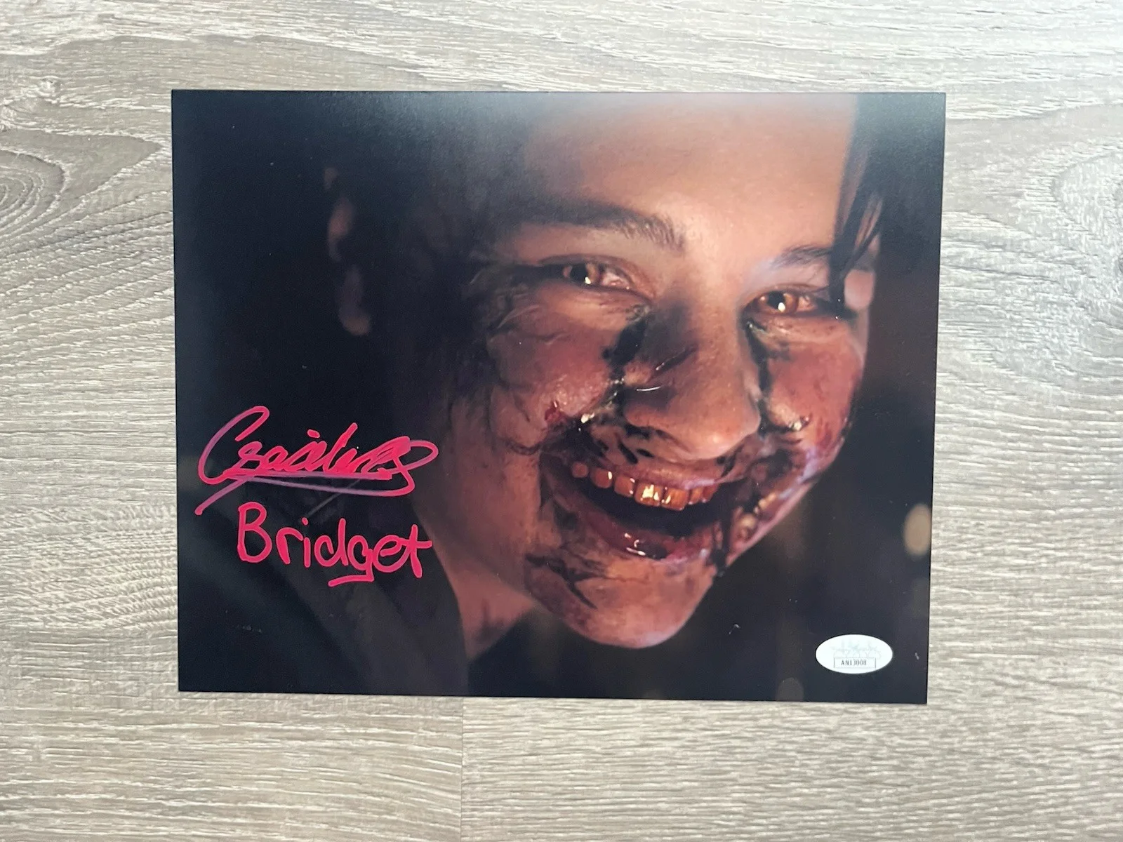 Gabrielle Echols — Gabrielle Echols Signed Evil Dead Rise 8x10 Photo JSA COA Horror Autograph, image 2