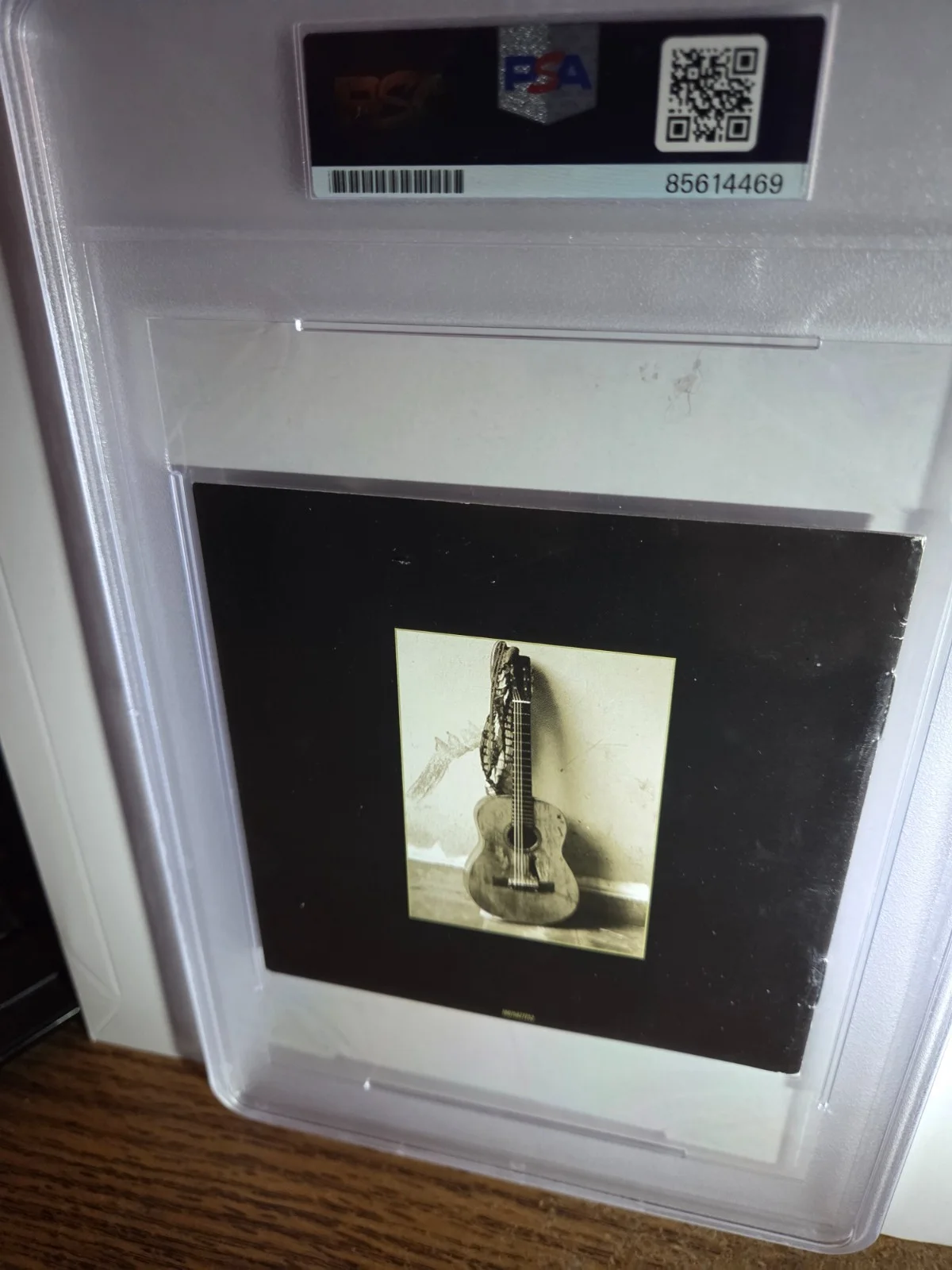 WILLIE NELSON signed LAST MAN STANDING cd insert/cover PSA/DNA encapsulated rare, image 4