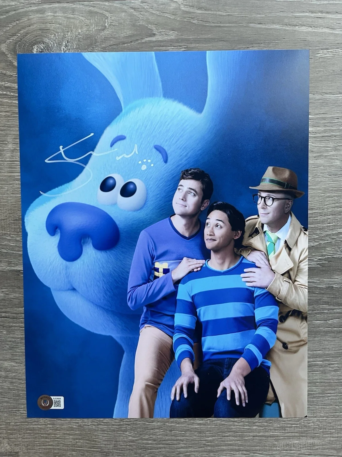 Steve Burns — Steve Burns Signed Blues Clues 11x14 Photo Beckett COA Nickelodeon, image 2