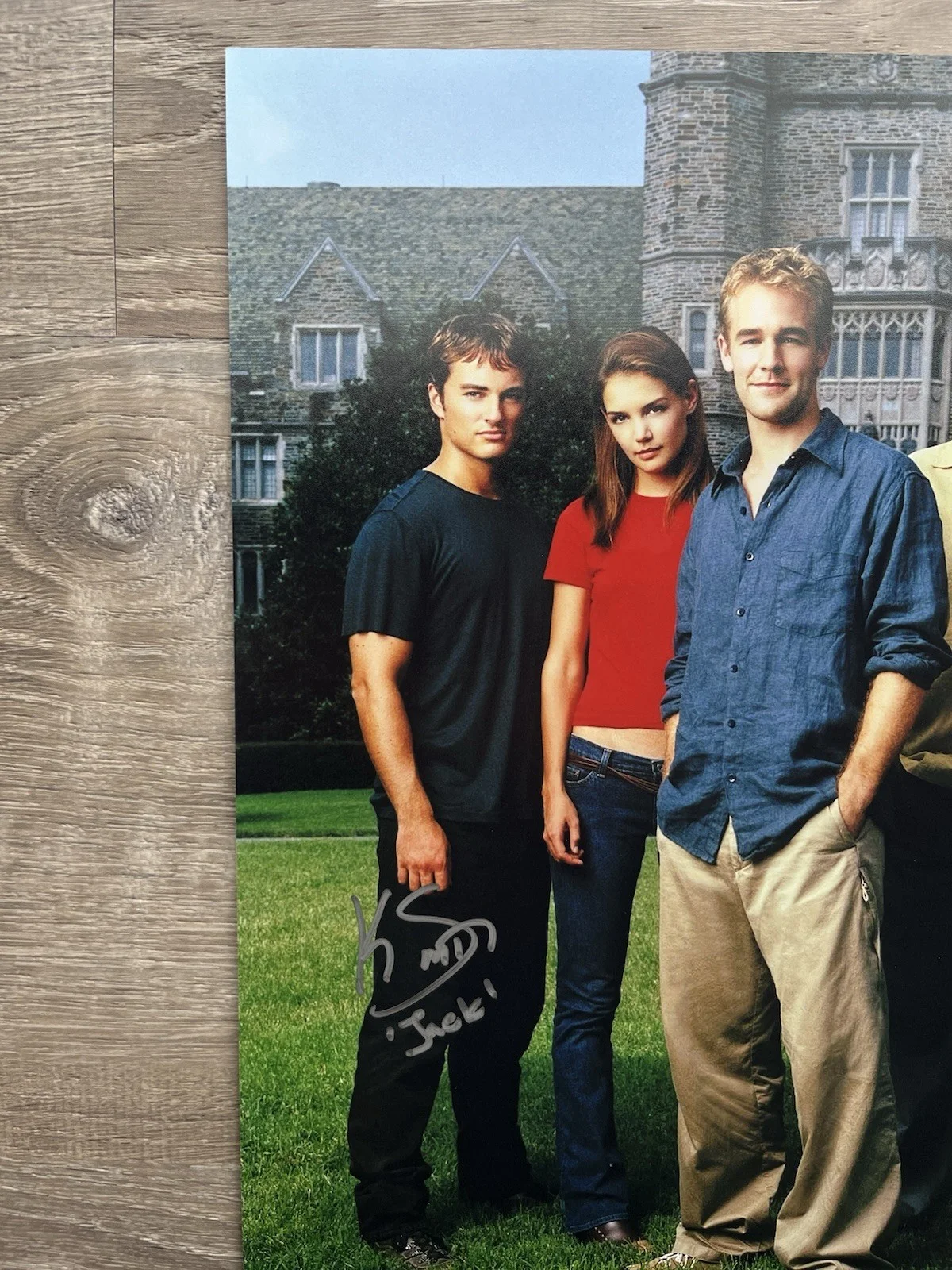 Kerr Smith — Kerr Smith Signed Dawsons Creek 11x14 Photo JSA COA Jack, image 3