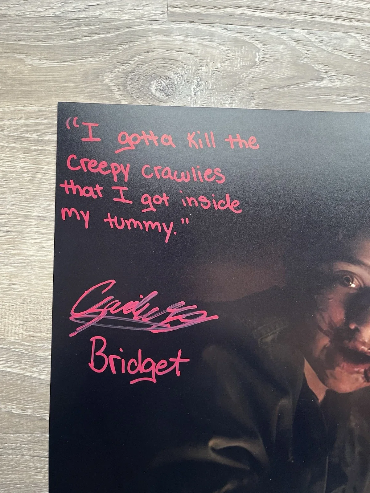 Gabrielle Echols — Gabrielle Echols Signed Evil Dead Rise 11x14 Photo JSA COA Horror Autograph, image 4