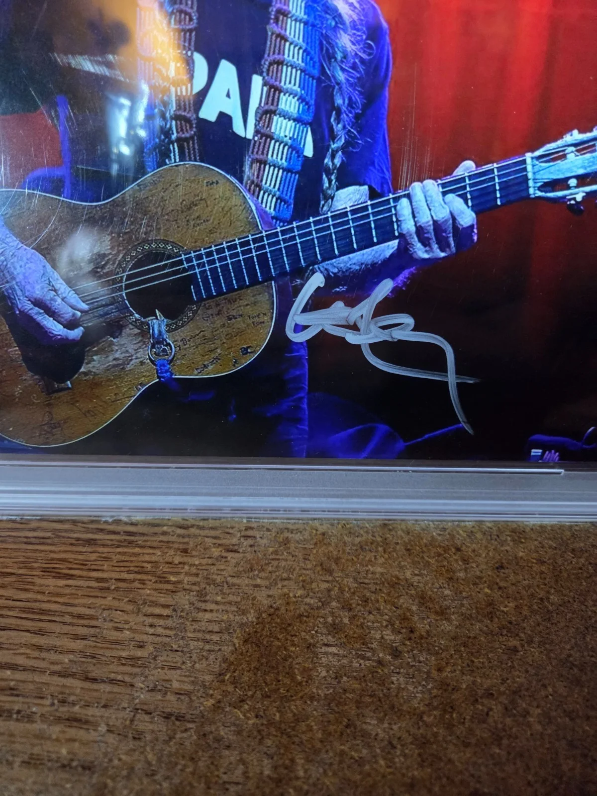 WILLIE NELSON signed concert photo 8x10 PSA/DNA encapsulated autograph ~nice, изображение 2