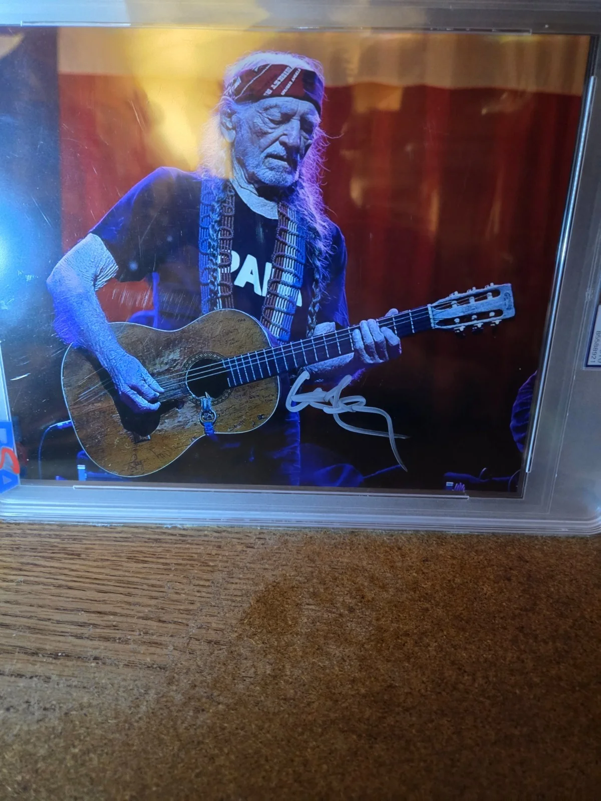 WILLIE NELSON signed concert photo 8x10 PSA/DNA encapsulated autograph ~nice, изображение 4