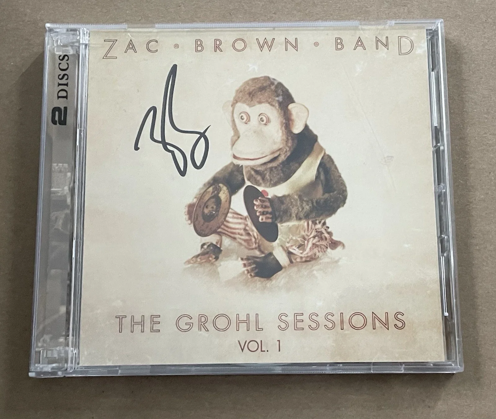 Zac Brown Band The Grohl Sessions signed by Zac Brown, image 2