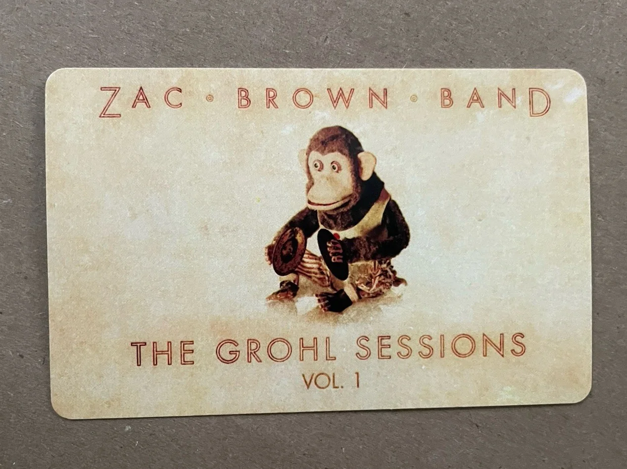 Zac Brown Band The Grohl Sessions signed by Zac Brown, image 5