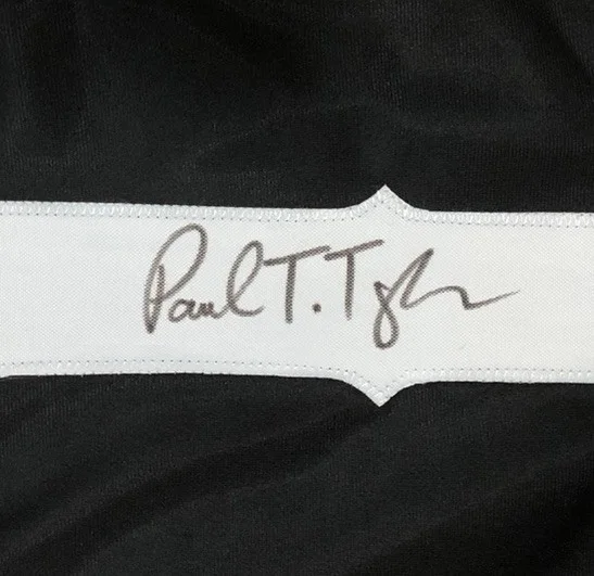 Paul T. Taylor — PAUL T. TAYLOR PINHEAD SIGNED HELLRAISER JUDGEMENT CENOBITES HOCKEY JERSEY JSA, изображение 4