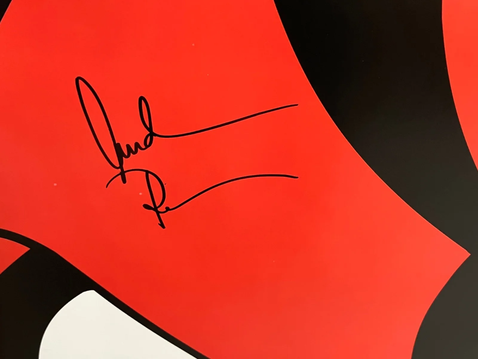 Andrea Romano — Animaniacs YAKKO, WAKKO, DOT Andrea Romano Signed Poster 22x34 Wizard World COA, изображение 2