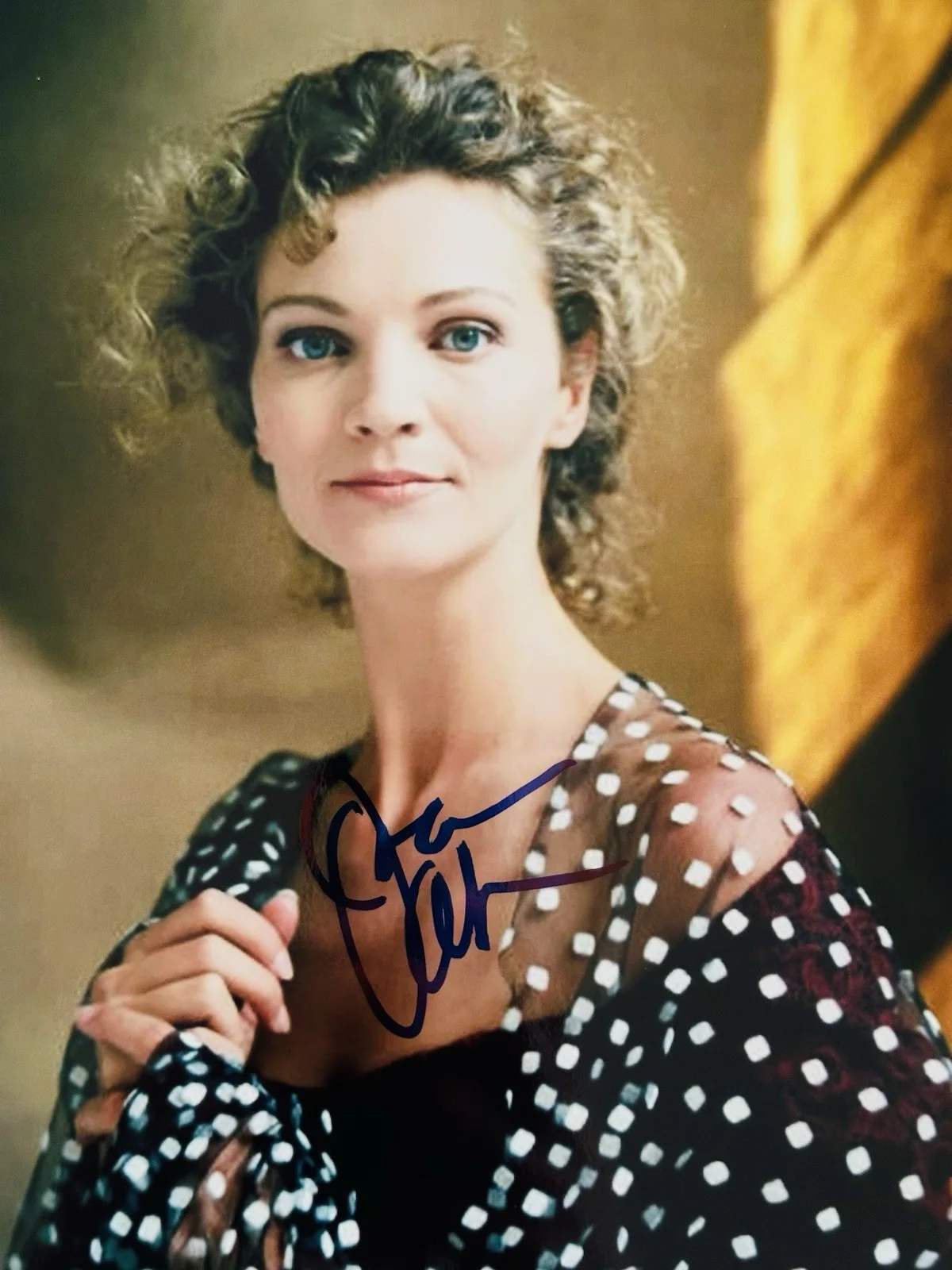 Joan Allen — Joan Allen signed 8x10 photo In Person. Jason Bourne
