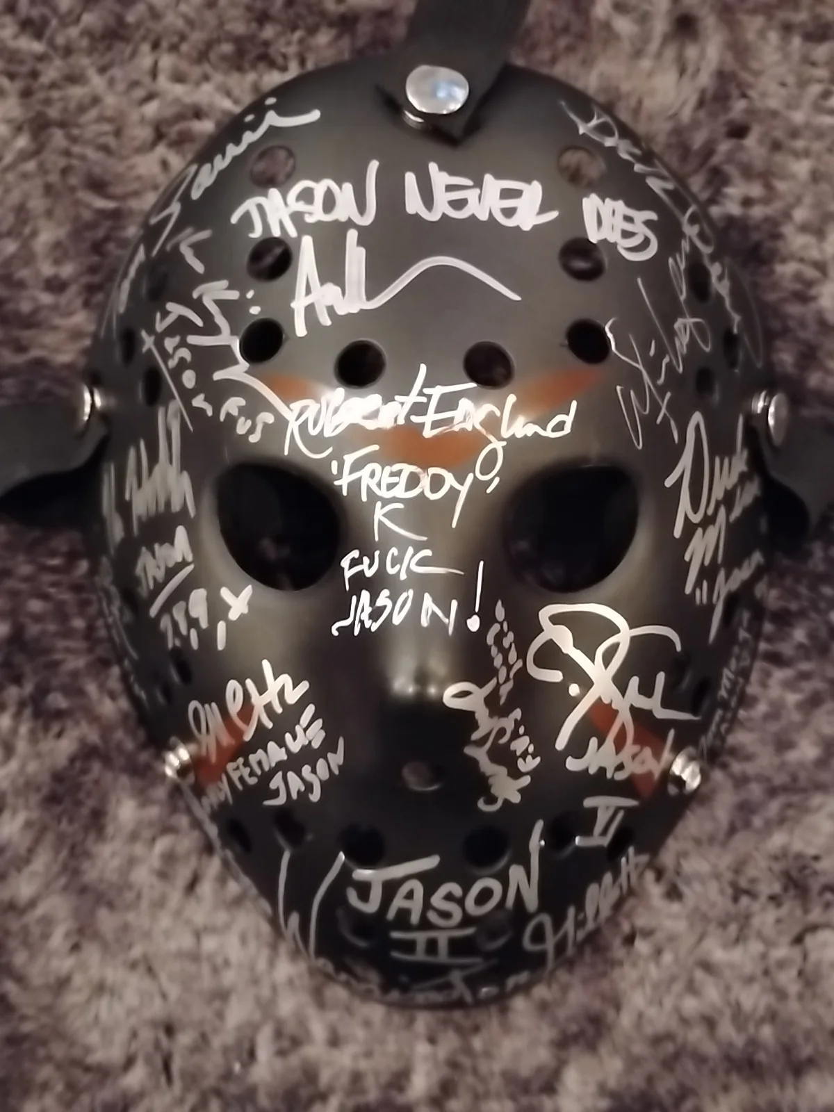 Kane Hodder, Robert Englund — Kane Hodder + Robert Englund + Everyone Else That Has Played Jason Voorhies...