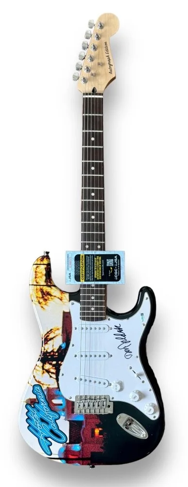Don Felder Signed Guitar Custom Graphics JSA COA The Eagles Hotel California, image 2