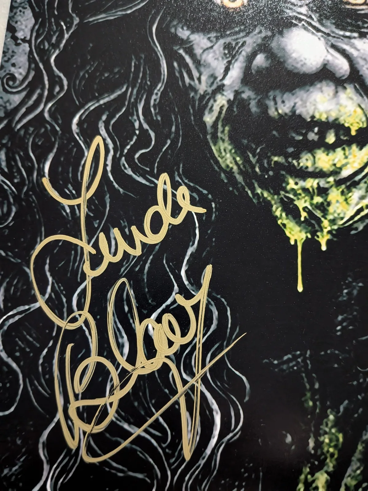 Linda Blair — LINDA BLAIR Signed 8x10 Photo Exorcist HORROR Autograph JSA COA Hg, изображение 2