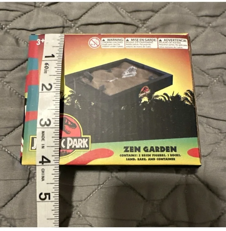 Jurassic Park Zen Garden Rare Surreal Entertainment Dinosaur Toy, изображение 3