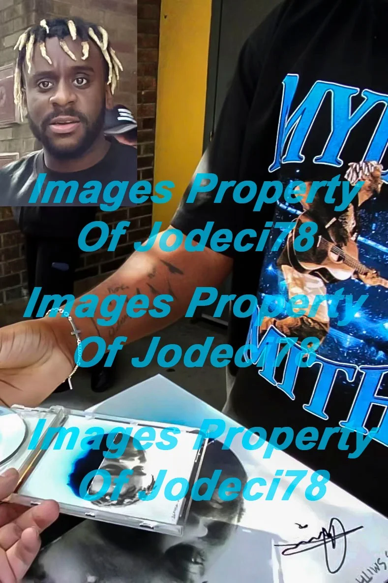 Myles Smith STARGAZING Signed Autographed A MINUTE Vinyl Album EXACT Proof JSA, изображение 5